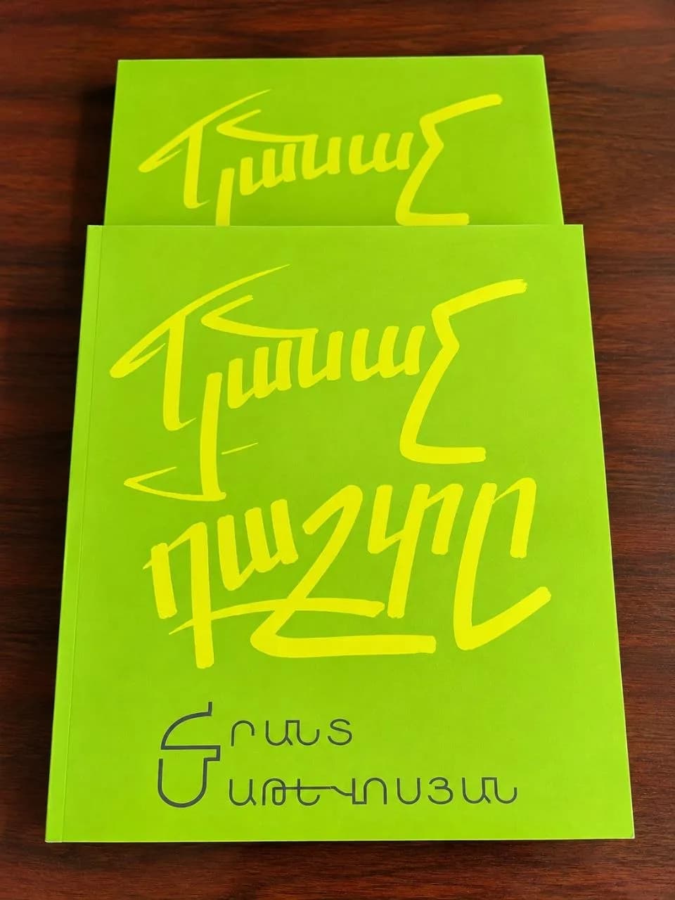 Կանաչ դաշտը — 2026 — գրքի շապիկ / Book cover / Обложка книги